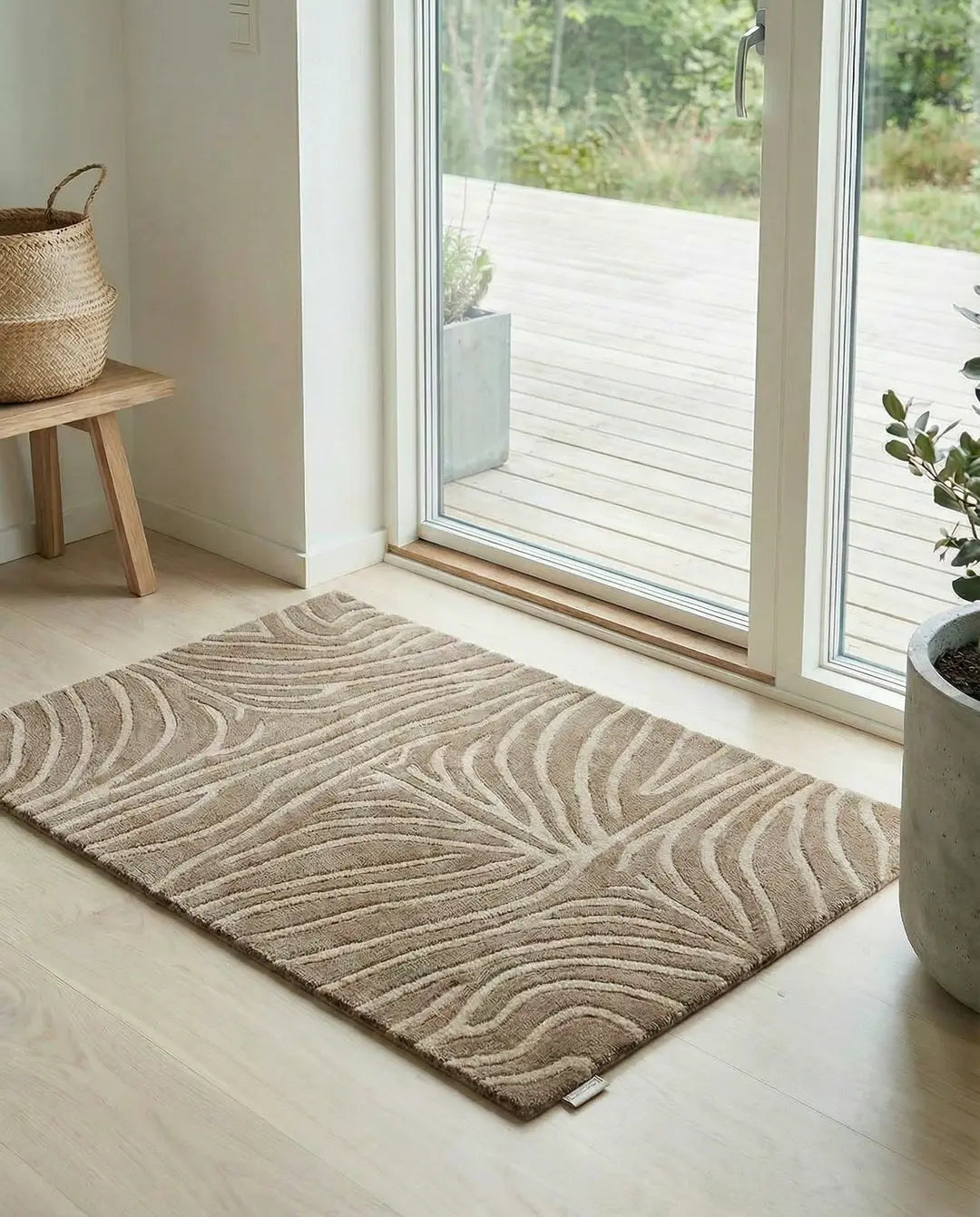 Doormat Zebra Mocca