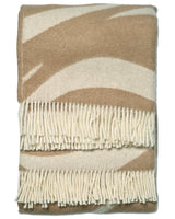 Pläd Flow Beige