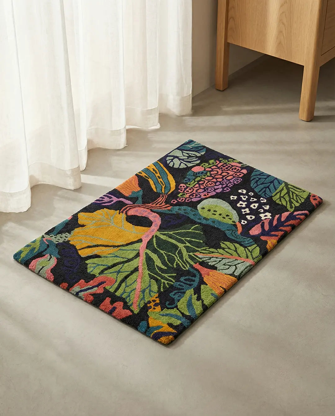 Doormat Heritage Garden Black/Multi