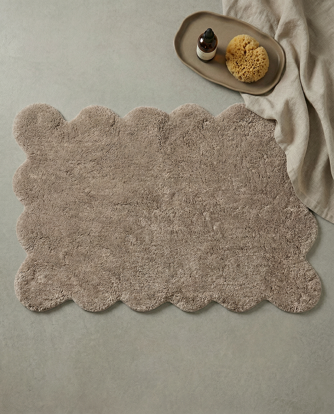 Badematte Clam Beige