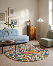 Matta Heritage Garden Cream Multi Rund