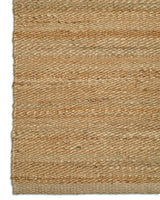 Custom Size Rug Jute Plain Natural