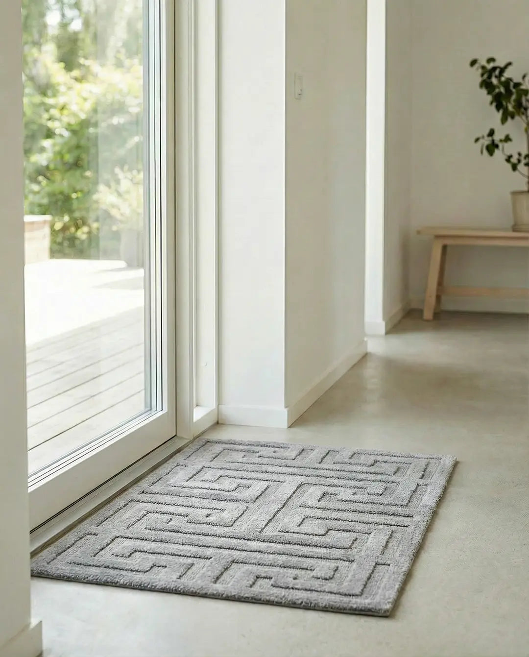 Türmatte Key Wool Silber
