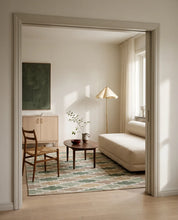 Matta Korsnes Grön/Beige