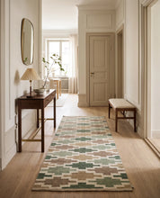 Runner Korsnäs Green/Beige