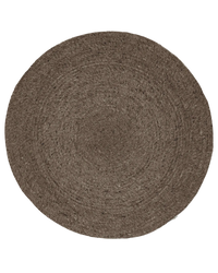 Teppich Teppich Merino braun - Ø160 cm