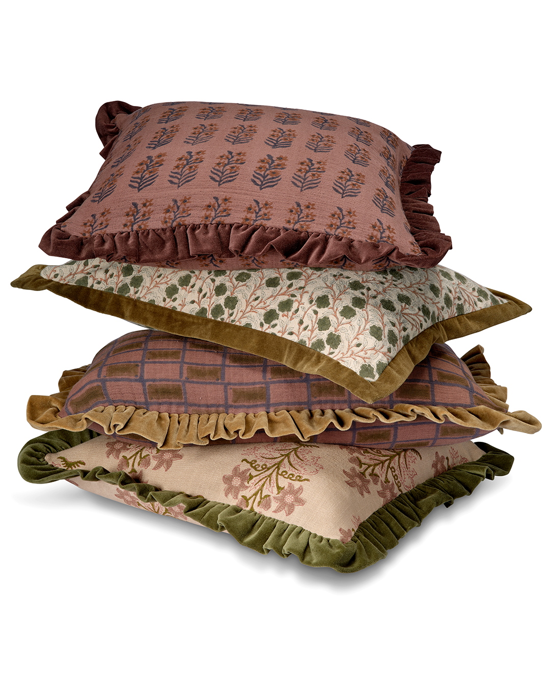 Kuddfodral  Lily Grön