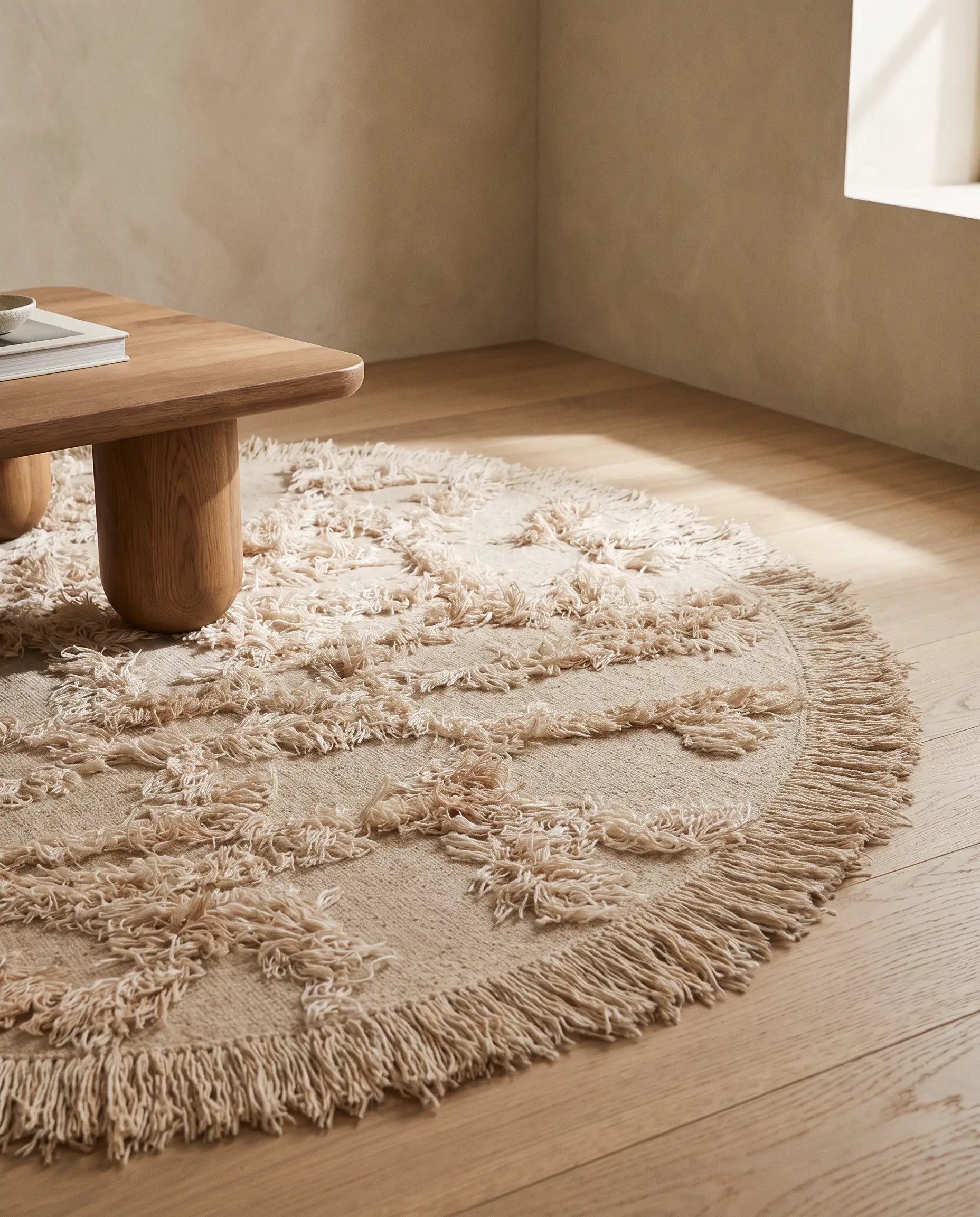 Matta Rio Beige Rund