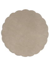 Matta Shell Beige Rund