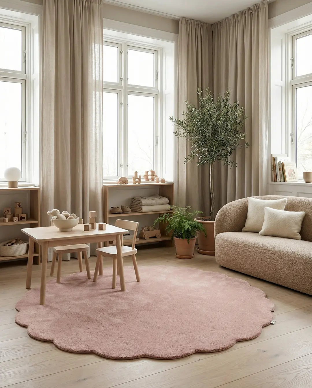 Matta Shell Rosa Rund – Classic Collection