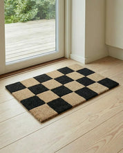 Türmatte Square Schwarz/Natur