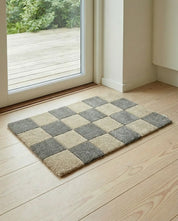 Türmatte Square Grau/Natur