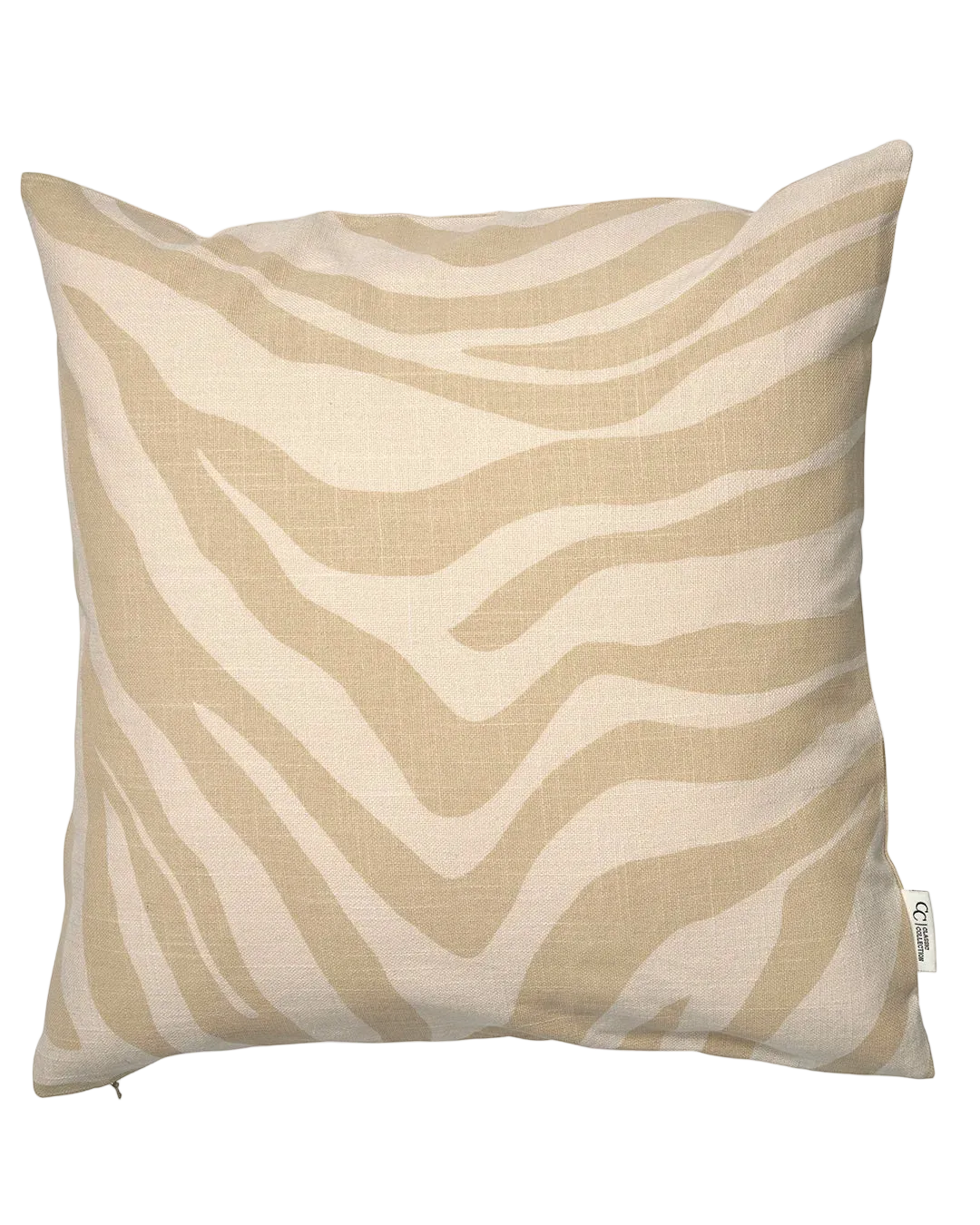 Kuddfodral Savannah Beige/Off-white 50x50 cm från Classic Collection i bomull med grafiskt, organiskt mönster.