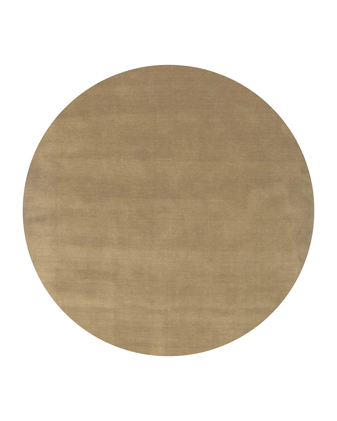 Måttanpassad Matta Solid Wheat Rund