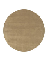 Måttanpassad Matta Solid Wheat Rund