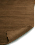 Custom-sized Rug Solid Rust
