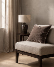 Cushion Cover Velvet Stonewash Brown