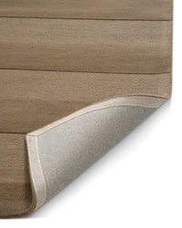 Måttanpassad Matta Stripe Boucle Brun