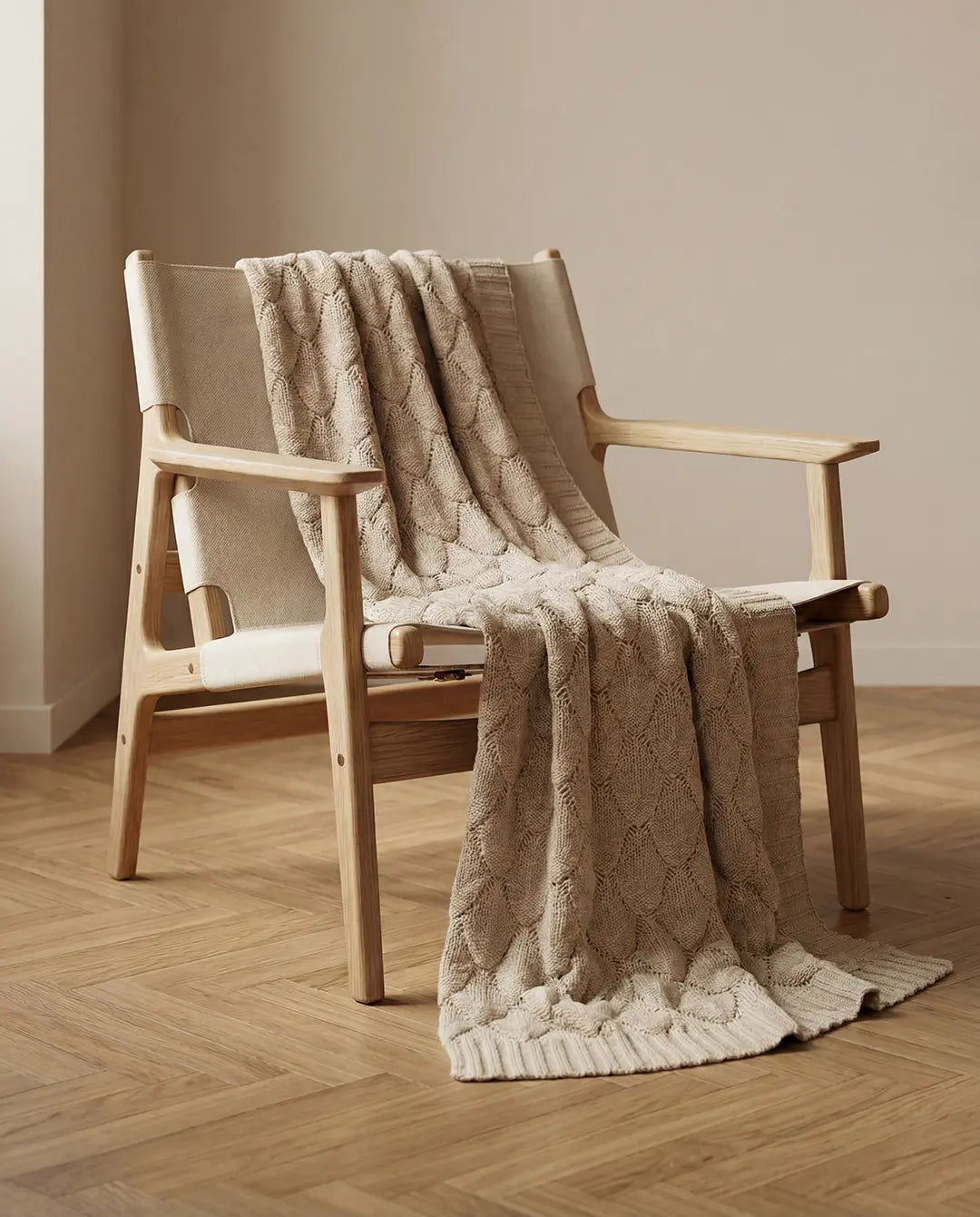 Pläd Gems Beige
