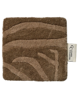 Teppichmuster Zebra Mocca