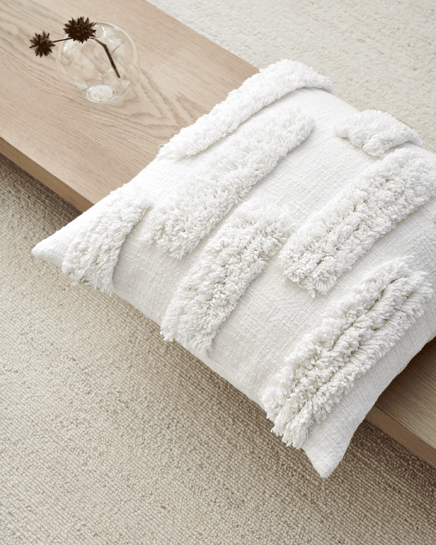 Kuddfodral Bricks Vit