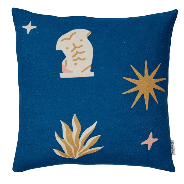 Kuddfodral Torso Blå