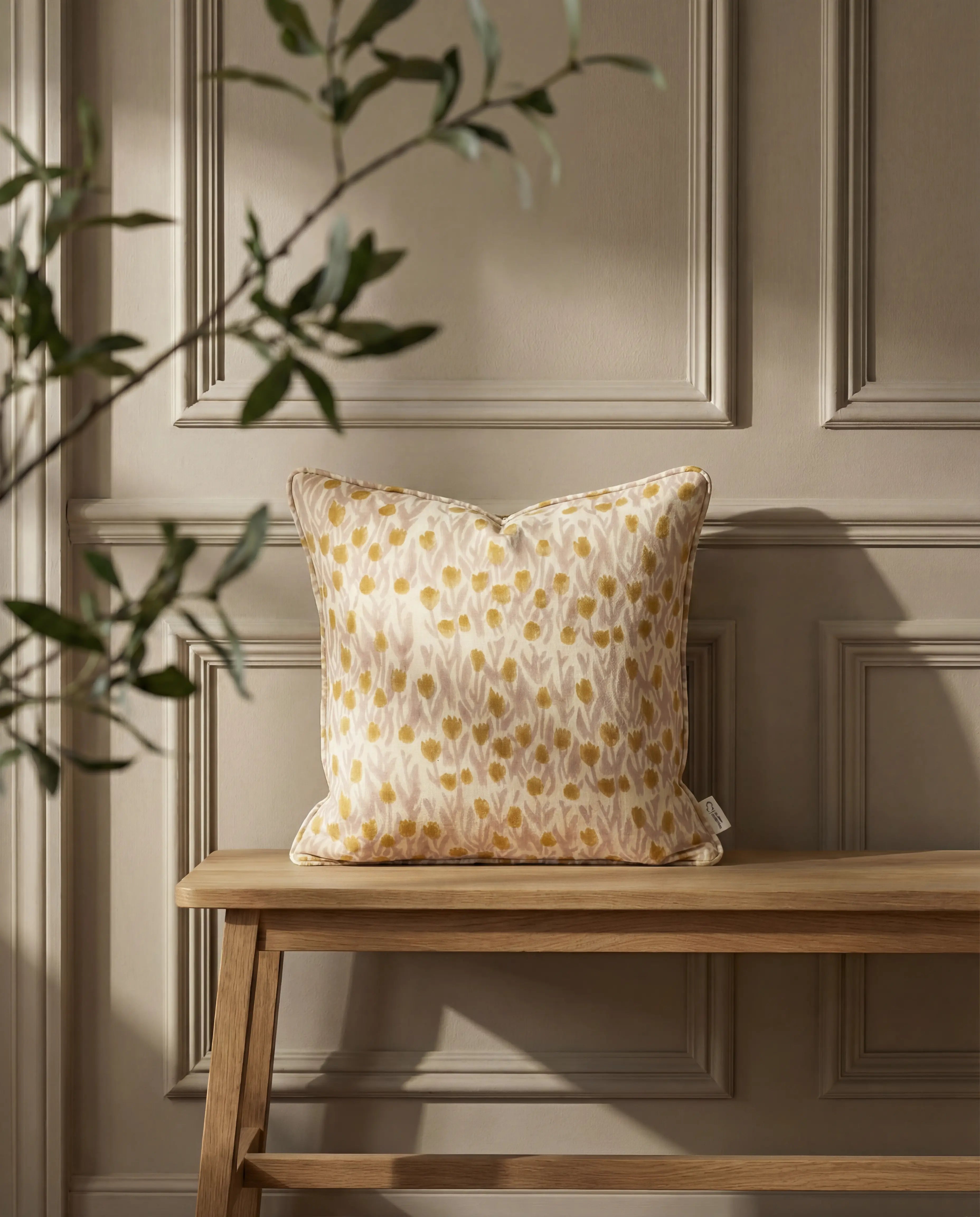 Kuddfodral  Tulip Gul