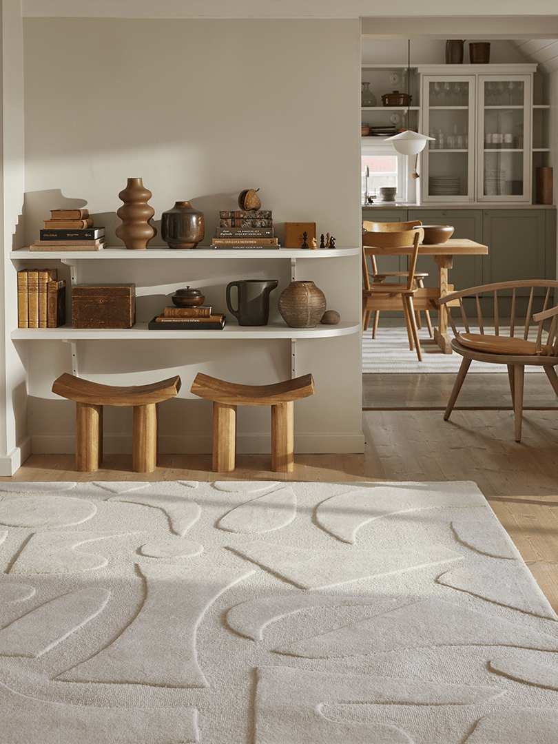 Måttanpassad Matta Vivid Off-white