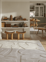 Måttanpassad Matta Vivid Off-white