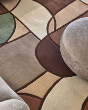 Matta Modern Abstract Multi Pastell