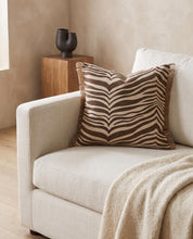 Kissen Zebra Braun