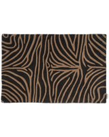 Dörrmatta Zebra Charcoal
