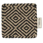 Mattprov Goose Eye Svart/Natur