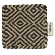 Mattprov Goose Eye Svart/Natur