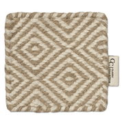 Mattprov Goose Eye Vit/Natur