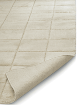 Måttanpassad Matta Grid Ivory