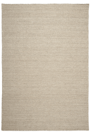 Måttanpassad Matta Herringbone Vit/Natur