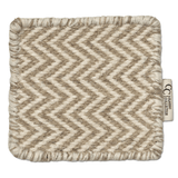 Teppichmuster Herringbone Weiß/Natur