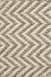 Måttanpassad Matta Herringbone Vit/Natur