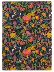 Mattprov Heritage Garden Charcoal Multi