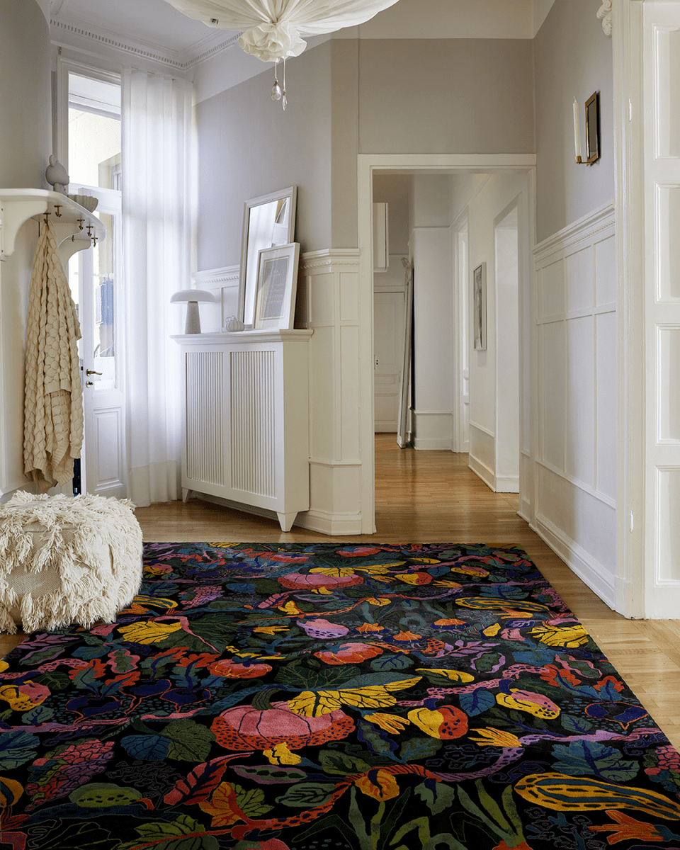 Rug Heritage Garden Charcoal Multi