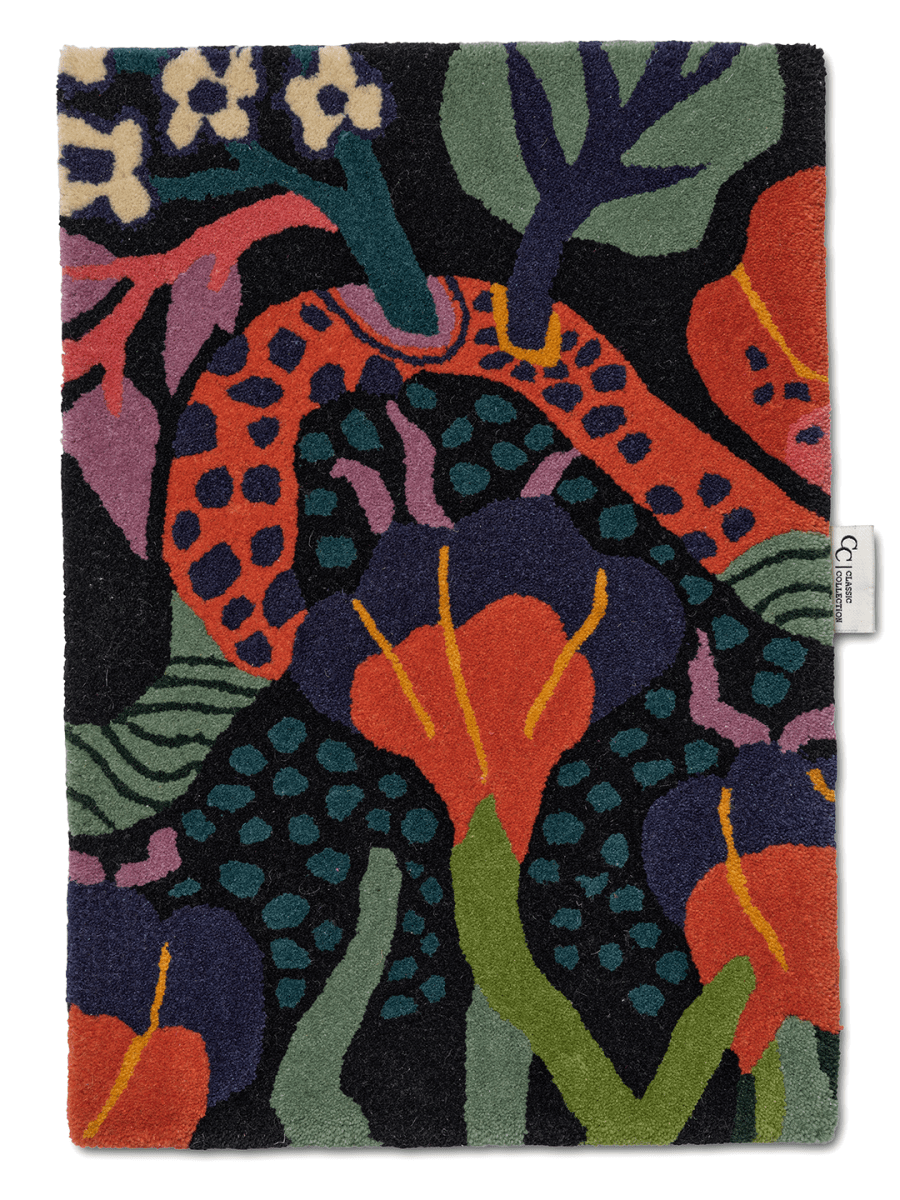 Mattprov Heritage Garden Charcoal Multi