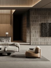 Heltäckande Matta Lobby Grå