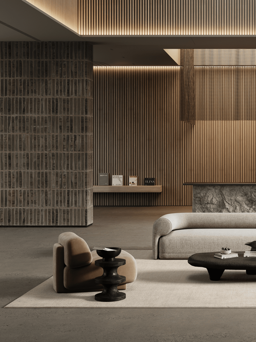 Heltäckande Matta Lobby Off White