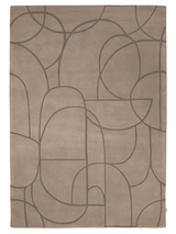 Teppich Modern Abstract Beige