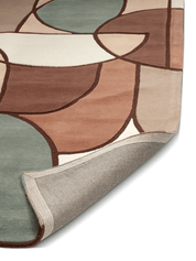 Måttanpassad Matta Modern Abstract Multi Pastell