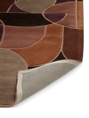 Måttanpassad Matta Modern Abstract Multi Rost