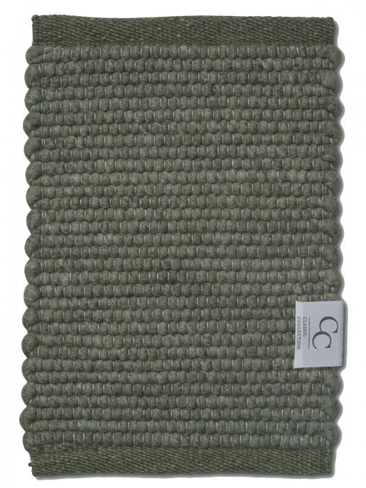 Mattprov Merino Mörkgrön