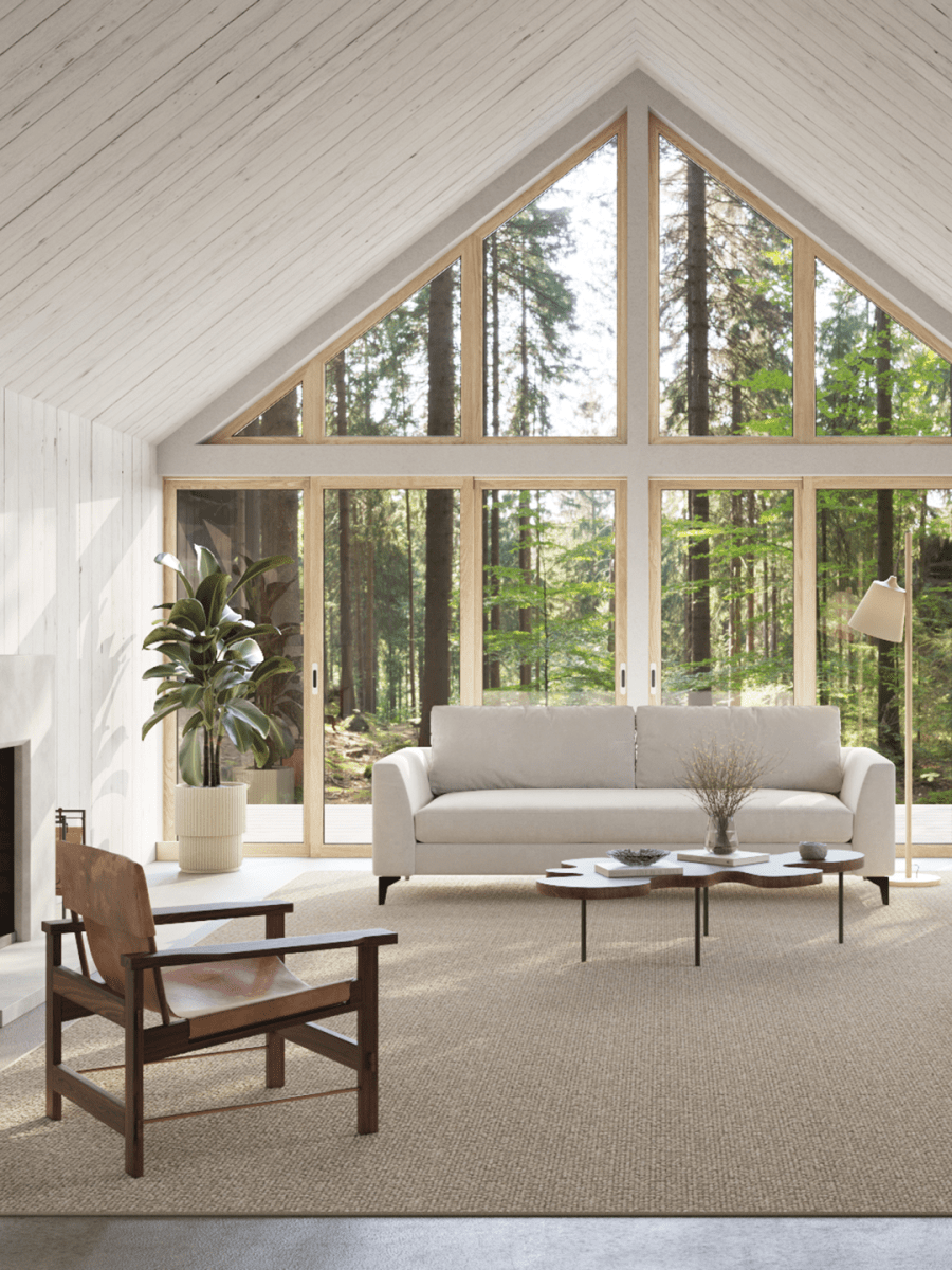 Heltäckande Matta Fjellmyr Naturbeige