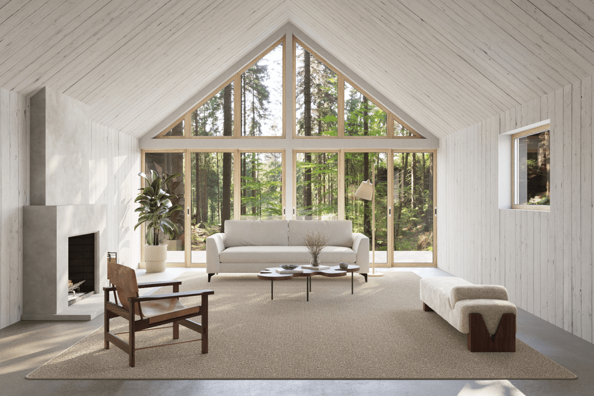 Heltäckande Matta Fjellmyr Naturbeige